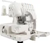 A white serger sewing machine is shown against a white background. Anteprima dell’immagine prodotto