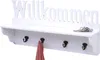 Nástěnný věšák HWC-D41 Welcome, věšák, 4 háčky pevný Náhled obrázku produktu 1