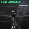 Close-up of an e-bike handlebar display with feature callouts. Produktbild-Vorschau