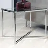 Tavolo quadrato Cross vetro/cromo Anteprima dell’immagine prodotto 8