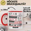 Musikerin Geschenk Becher Tasse Gott Schuf Alle Menschen Produktbild-Vorschau 3
