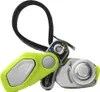 Edelrid Ohmega Bremsassistent mit grünem Kunststoffgriff und schwarzer Schlaufe aus Textil Podgląd zdjęcia produktu
