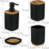 Relaxdays Badezimmer Set, 6-teilig, Badaccessoires Produktbild-Vorschau 5