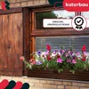 KOTARBAU® drevený kvetináč 64x20cm s vnútorným kvetináčom Náhľad obrázku produktu 4