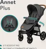 Lionelo Annet wózek spacerowy z pozycją leżącą składany Podgląd zdjęcia produktu 3
