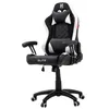 A gaming chair on a white background.