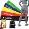 Widerstandsbänder 5er Set Fitnessbänder Mini Loop Bands Produktbild-Vorschau 1