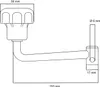 Stützrad-Kurbel 60 mm – Handhebel für Wohnwagen & Produktbild-Vorschau 6
