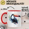 Tukan Aquarell Regenwald Exotischer Vogel Tasse Geschenk Produktbild-Vorschau 3