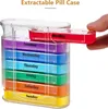 Medizin Fall Medizin Box Pille Organizer Pille Box Pille Produktbild-Vorschau 3