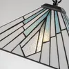 Pendelleuchte Metall Glas H: max. 182,8 cm in Bronze Antik Produktbild-Vorschau 2