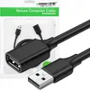 Ugreen Câble d'extension Usb 2.0 Us103, 5M (Noir) Voir les images du produit 1