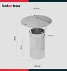 A diagram of a chimney cap with dimensions indicated. Produktbild-Vorschau