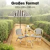 In the Mood Parasol de plage Osborn - 220x220x238 cm - Voir les images du produit 4