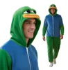 Pyjama Onesie Kigurumi Kostüm Verkleidung Pepe Frosch XL: Produktbild-Vorschau 1