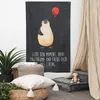 Mr. & Mrs. Panda Wandbild Pinguin Luftballon - Kreidetafel Produktbild-Vorschau 2