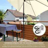 Sonnenschirmhalter aus Edelstahl für Balkongeländer rund Produktbild-Vorschau 2