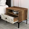 Skye Decor, Lizbon 531 - Walnut, White, Nachttisch, Produktbild-Vorschau 3