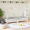 detská postieľka vidaXL biela 90x200 cm z masívneho Náhľad obrázku produktu 2