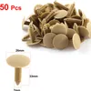 50pcs Automobile Voiture Beige Rivets Plastiques Porte Voir les images du produit 1