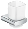 Keuco Elegance Glashalter verchromt - 11650019000 Produktbild-Vorschau 1