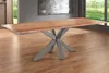 Esstisch Baumkante massiv Akazie natur 280 x 100 silber Produktbild-Vorschau 3