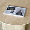 home24 Esstisch - Oval - Travertin Stein Nachbildung Produktbild-Vorschau 7