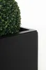 VIVANNO Pflanzkübel Fiberglas BLOCK Würfel, Anthrazit matt Produktbild-Vorschau 7