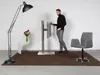 Supporto TV di design Wissmann column art 118-ES (acciaio Anteprima dell’immagine prodotto 4