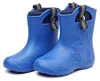 Ladeheid Kinder Gummistiefel Stiefelsocken mit Verschluss Produktbild-Vorschau 3