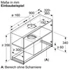 Bosch Serie 4 DBB95CC60, 582 m³/h, Abluft/Umluft, B, A, B, Produktbild-Vorschau 2