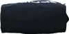 A black duffel bag with white Adidas branding. Produktbild-Vorschau