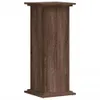 vidaXL Supporto per piante effetto quercia 33x33x80 cm Anteprima dell’immagine prodotto 1