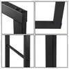 Vigevee Kaminholzregal 150 × 60 × 25, Metall Brennholzregal Produktbild-Vorschau 5