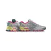 La Sportiva Bushido III Woman Trailrunning-Schuhe in Grau; Pink und Gelb; Low Cut Design. Náhled obrázku produktu