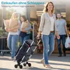 Rubberneck Einkaufstrolley höhenverstellbarer Griff – Produktbild-Vorschau 2