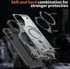 Dual Layer Hülle für Samsung Galaxy A14 5G/4G Metall Ring Produktbild-Vorschau 2