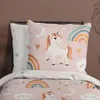 Duvet cover Pure 135x200 + 1* 80x80 cm - unicorn with Produktbild-Vorschau 4