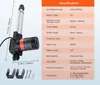 SucceBuy Attuatore lineare da 12 V, 6 pollici, attuatore di Anteprima dell’immagine prodotto 7