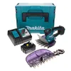Makita DUM 604 RF1XJ Akku Grasschere 18 V mit Gras- und Produktbild-Vorschau 2