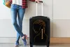 MuchoWow® Koffer Handgepäck Trolley Rollkoffer Kleine Produktbild-Vorschau 5