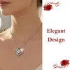 Ewige Rose Geschenkbox mit Herz Halskette, Konservierte Produktbild-Vorschau 4