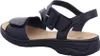 Rieker sandalo da donna in pelle con fibbia e velcro 64561, Anteprima dell’immagine prodotto 45
