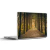 MuchoWow® Laptop Aufkleber Sticker Cover Pfad - Bäume - Produktbild-Vorschau 1