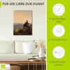 ARTland Leinwandbild Friedlicher Abend Größe: 45x60 cm Produktbild-Vorschau 2