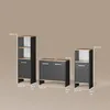 Badmöbel-Set Livinity Amalfi Anthrazit/Goldkraft Eiche Produktbild-Vorschau 3