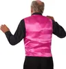 Pailletten-Weste Herren - pink, L Produktbild-Vorschau 3