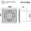 ventilatore da bagno airRoxy Ventilatore a spina Ø 125 mm Anteprima dell’immagine prodotto 2