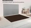 KitchenYeah© Herdabdeckplatte Leder - Braun - Tierhaut , Produktbild-Vorschau 3