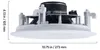 VEVOR Haut-parleurs de plafond, 203,2 mm, 1 paire, Voir les images du produit 8